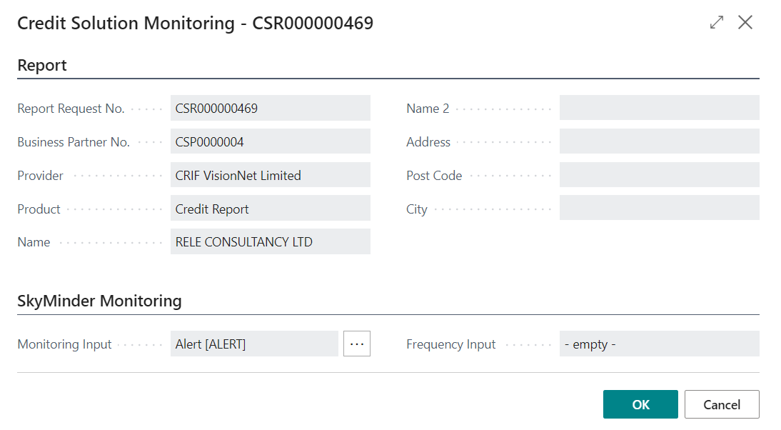 Picture of monitoring card